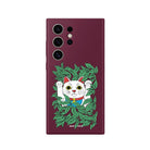 Samsung S23 Ultra Pawsper Premium Telefon Kılıfı Bordo - Sumthincs