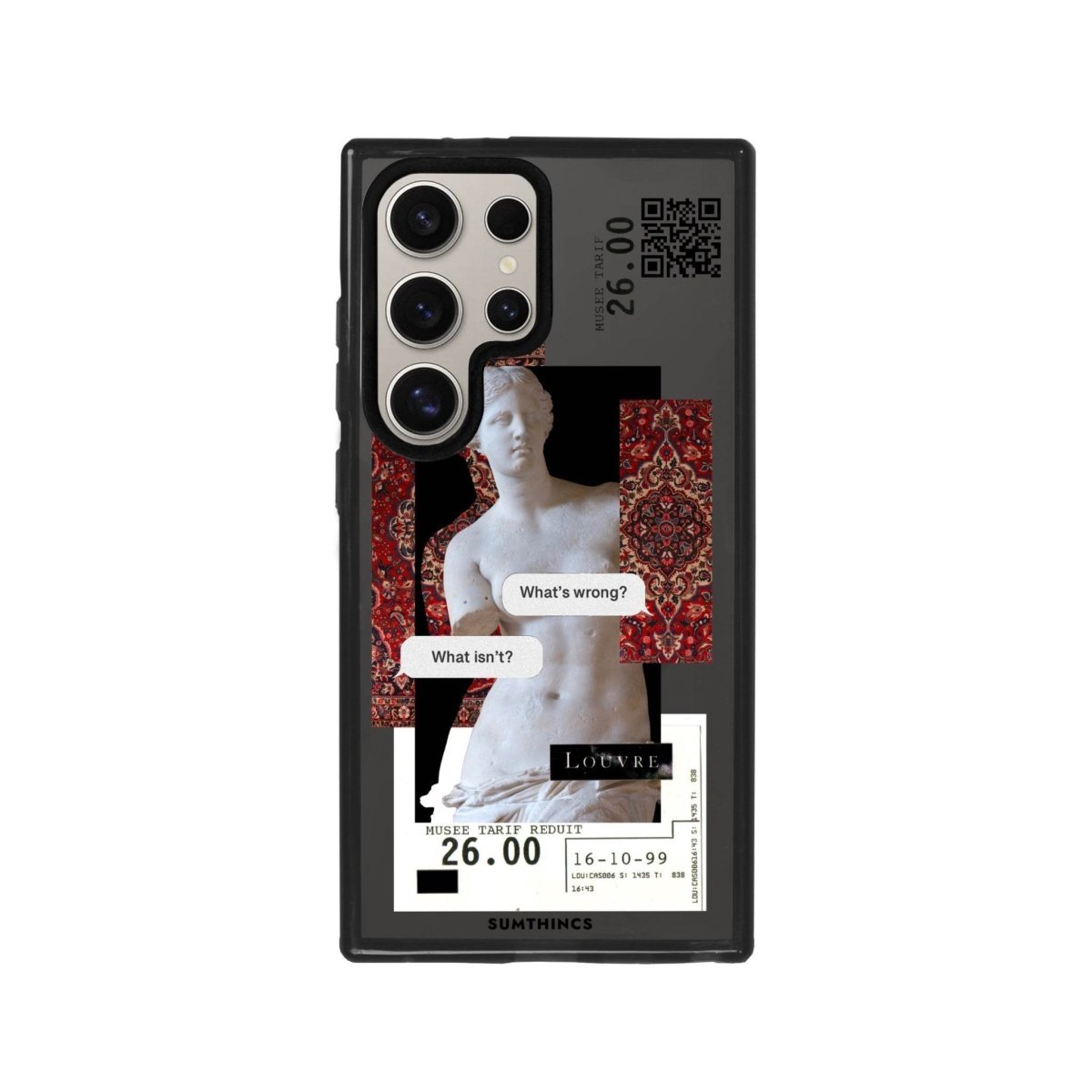 Samsung S23 Ultra PixelVenus Magsafe Procase Şeffaf Telefon Kılıfı Antrasit - SUMTHINCS