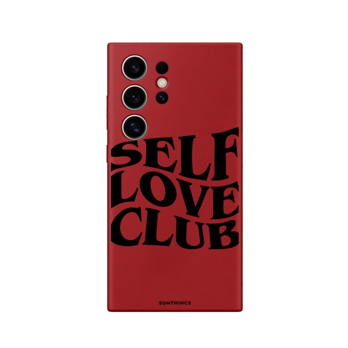 Samsung S23 Ultra Unbothered Premium Telefon Kılıfı Kırmızı - SUMTHINCS