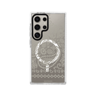 Samsung S23 Ultra Urban Bandana Magsafe Procase Şeffaf Telefon Kılıfı Beyaz Şeffaf - SUMTHINCS