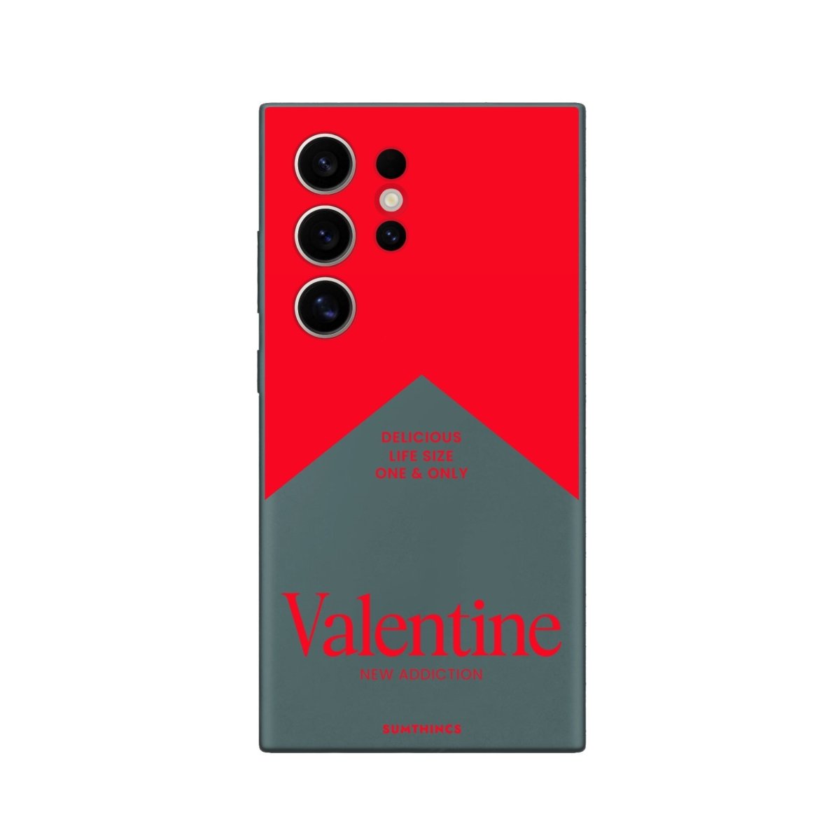 Samsung S23 Ultra Valentine Premium Telefon Kılıfı Kaktüs Yeşili - SUMTHINCS