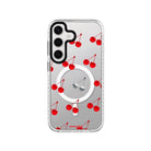 Samsung S24 Plus Disco Cherry Magsafe Procase Şeffaf Telefon Kılıfı - SUMTHINCS