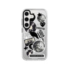 Samsung S24 Plus Disco Stickers Magsafe Procase Şeffaf Telefon Kılıfı - SUMTHINCS