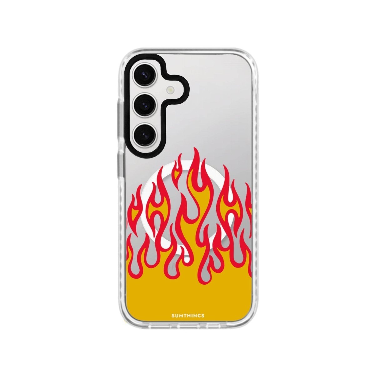 Samsung S24 Plus Flamme Magsafe Procase Şeffaf Telefon Kılıfı - SUMTHINCS