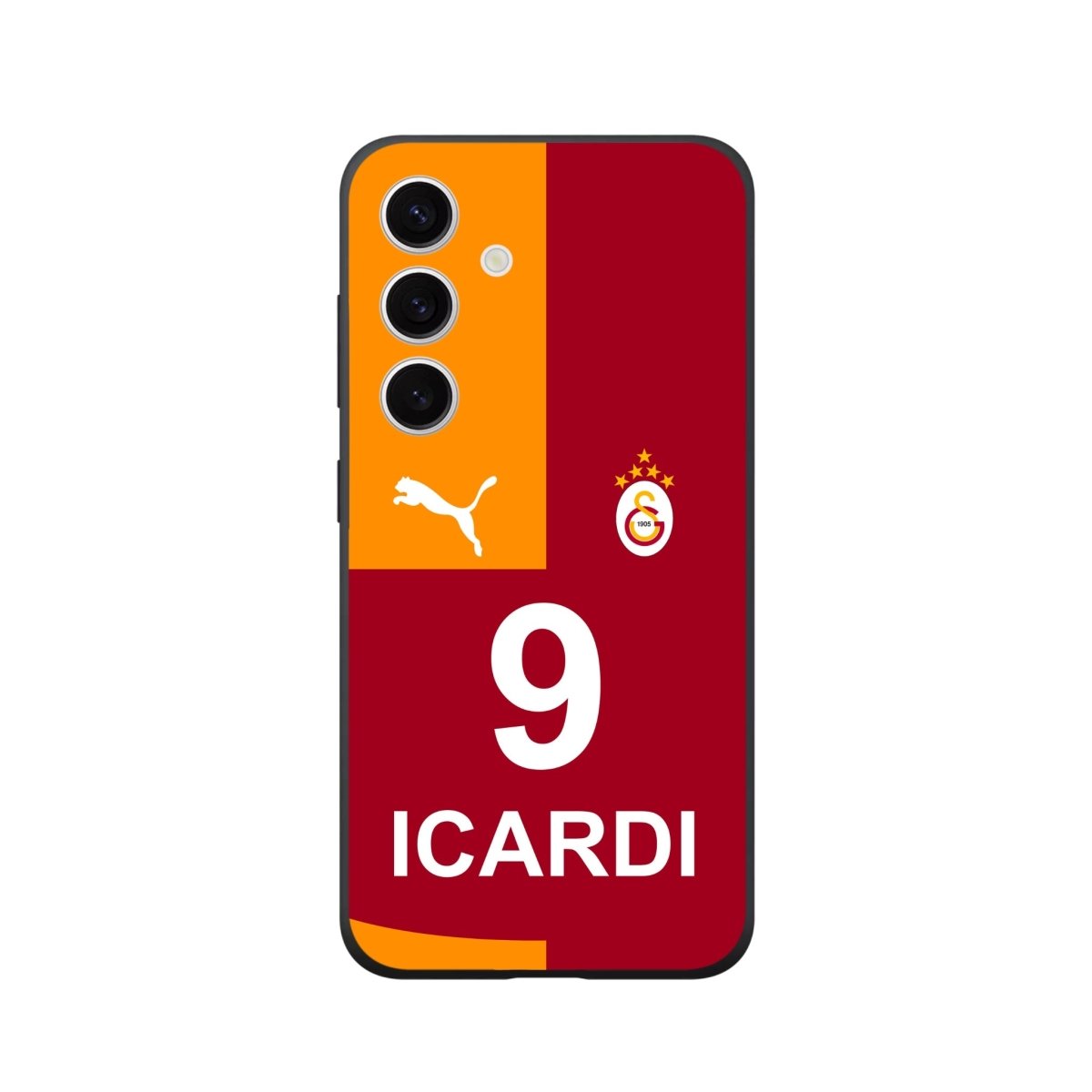 Samsung S24 Plus Galatasaray Forma Kişiye Özel Premium Telefon Kılıfı - SUMTHINCS