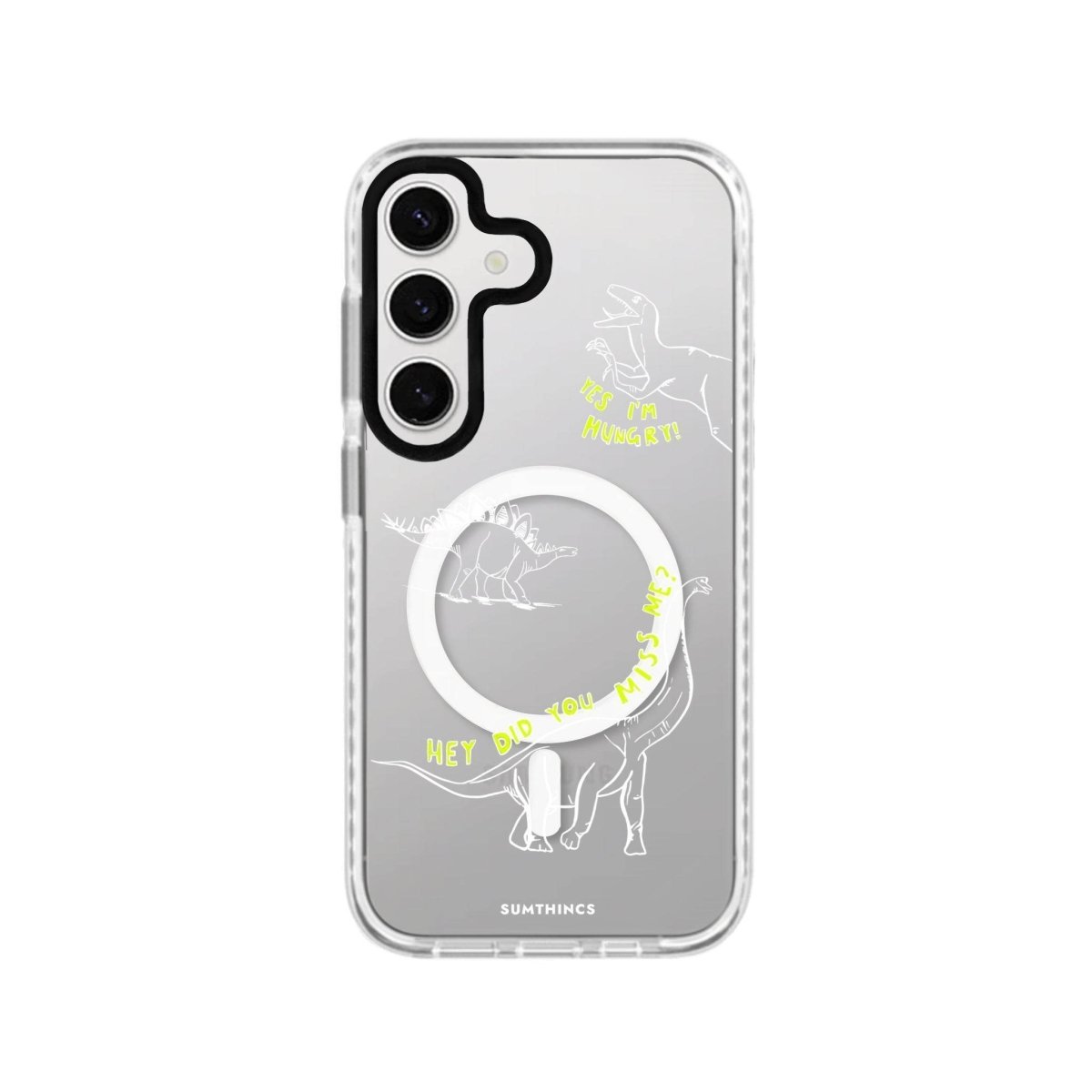 Samsung S24 Plus Hey Did You Miss Me Magsafe Procase Şeffaf Telefon Kılıfı - SUMTHINCS