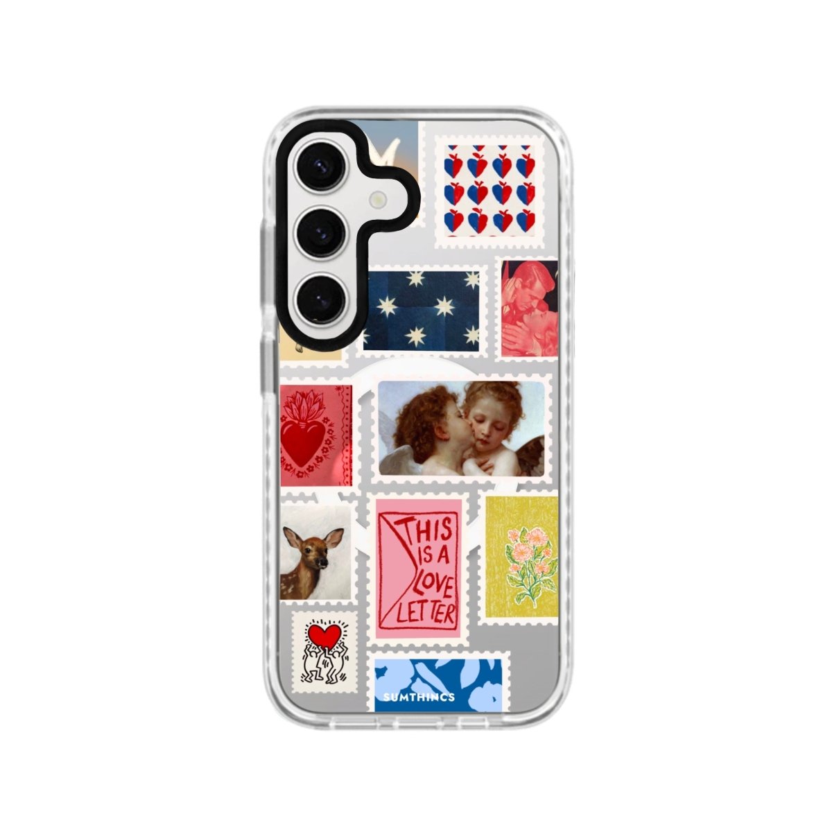 Samsung S24 Plus Love Letter Magsafe Procase Şeffaf Telefon Kılıfı - SUMTHINCS
