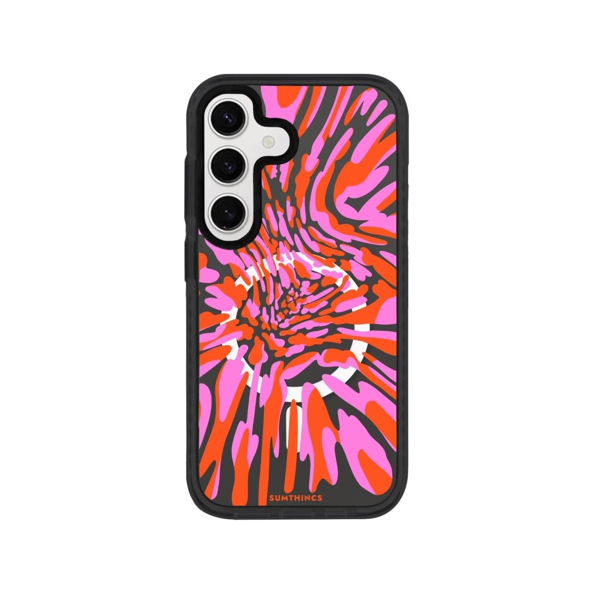 Samsung S24 Plus Neon Dreams Magsafe Procase Şeffaf Telefon Kılıfı Antrasit - SUMTHINCS