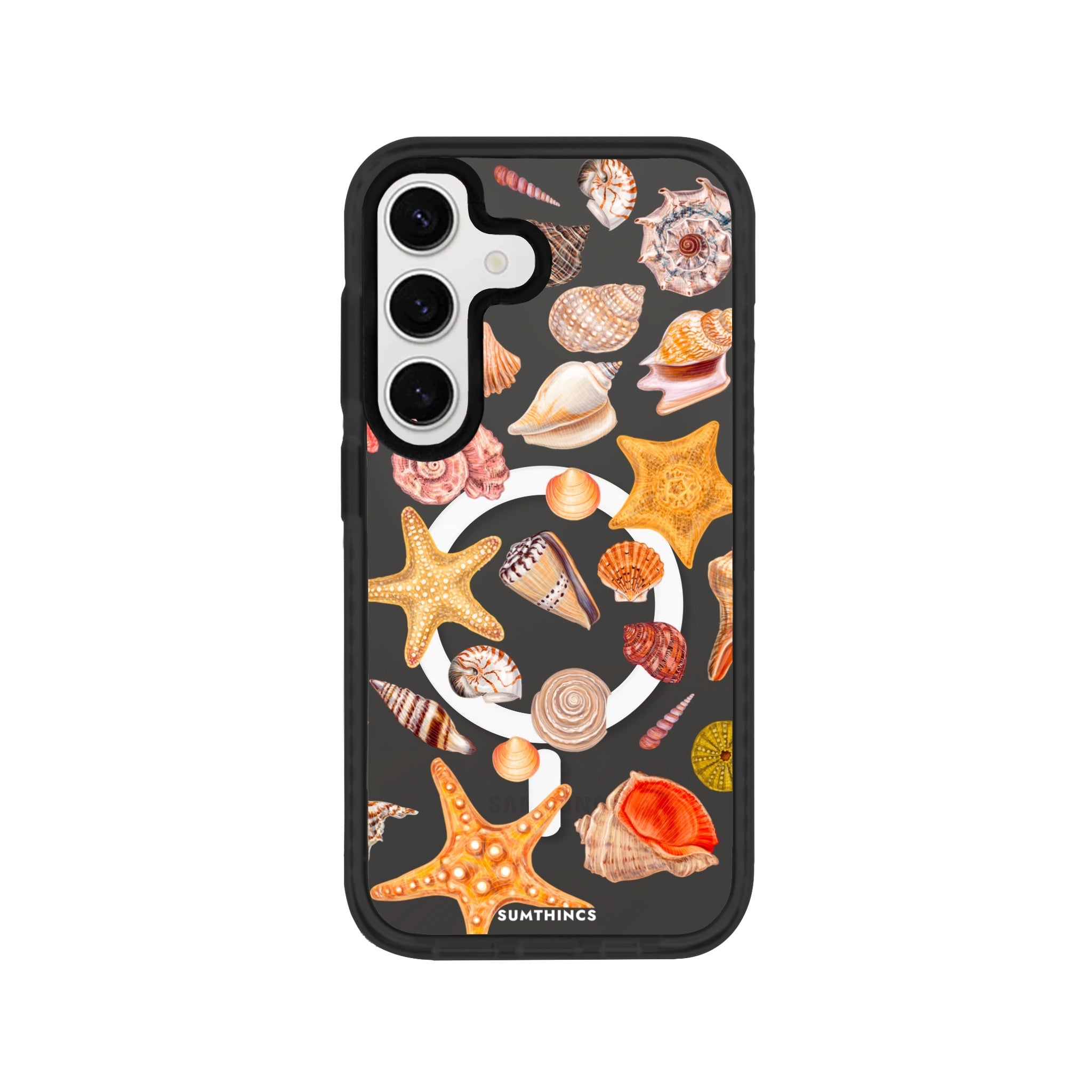 Samsung S24 Plus Shells Magsafe Procase Şeffaf Telefon Kılıfı Antrasit - SUMTHINCS