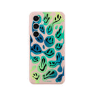 Samsung S24 Smiley Premium Telefon Kılıfı Bej - SUMTHINCS