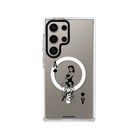 Samsung S24 Ultra Ace Queen Magsafe Procase Şeffaf Telefon Kılıfı Beyaz Şeffaf - SUMTHINCS