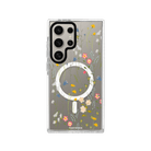 Samsung S24 Ultra Eternal Garden Magsafe Procase Şeffaf Telefon Kılıfı Beyaz Şeffaf - SUMTHINCS