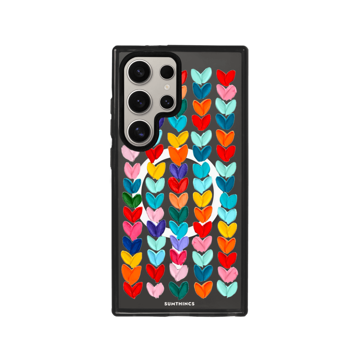 Samsung S24 Ultra Lovestorm Magsafe Procase Şeffaf Telefon Kılıfı Antrasit - SUMTHINCS