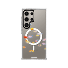 Samsung S24 Ultra Neon Fish Magsafe Procase Şeffaf Telefon Kılıfı Beyaz Şeffaf - SUMTHINCS