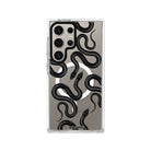 Samsung S24 Ultra Snakes Magsafe Procase Şeffaf Telefon Kılıfı Beyaz Şeffaf - SUMTHINCS