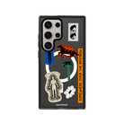 Samsung S24 Ultra Somewhere Magsafe Procase Şeffaf Telefon Kılıfı Antrasit - SUMTHINCS