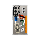 Samsung S24 Ultra Somewhere Magsafe Procase Şeffaf Telefon Kılıfı Beyaz Şeffaf - SUMTHINCS