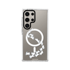 Samsung S24 Ultra Starry Bunnies Magsafe Procase Şeffaf Telefon Kılıfı Beyaz Şeffaf - SUMTHINCS