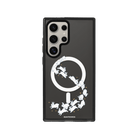 Samsung S24 Ultra Starry Bunnies Magsafe Procase Şeffaf Telefon Kılıfı Antrasit - SUMTHINCS