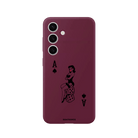 Samsung S25 Ace Queen Premium Telefon Kılıfı Bordo - SUMTHINCS