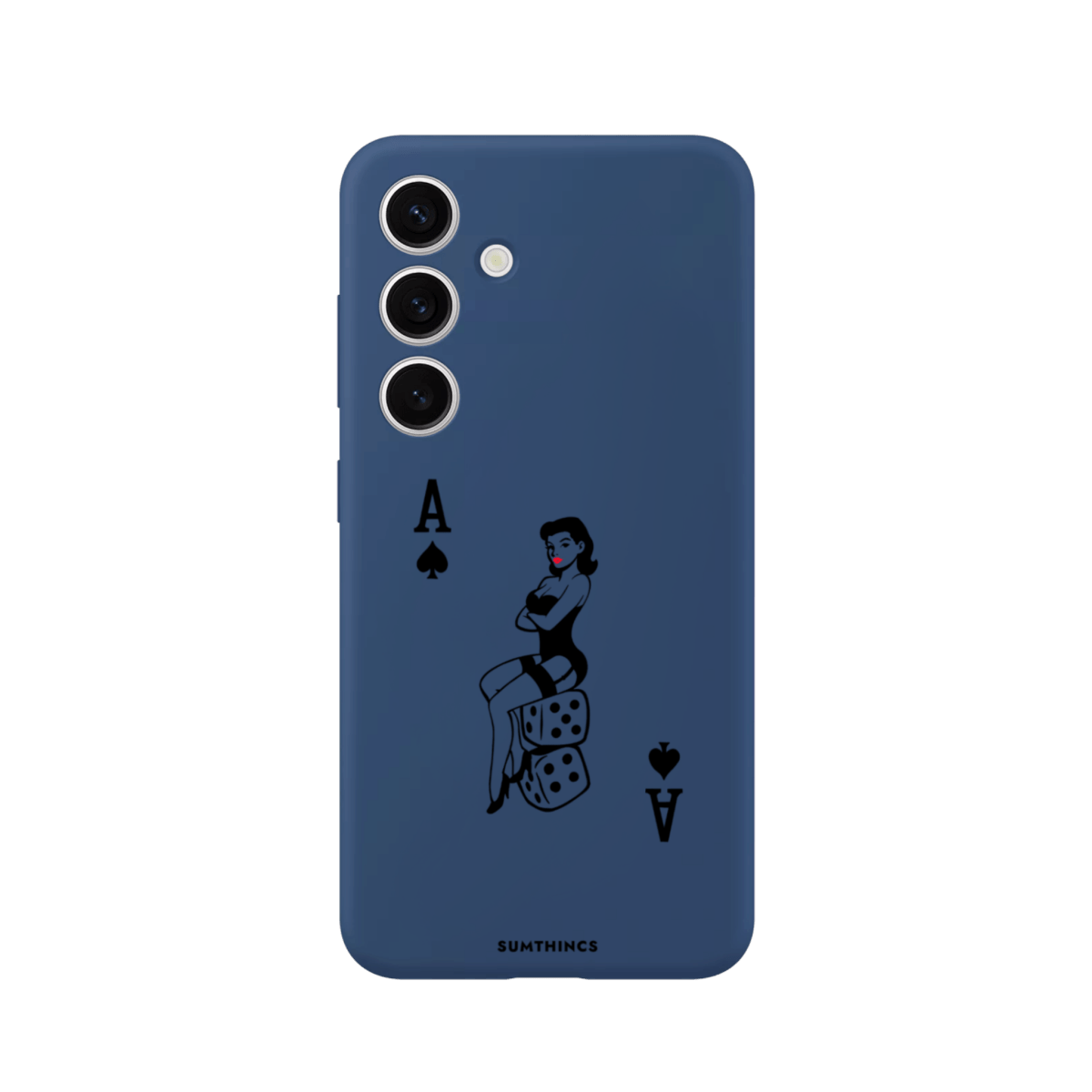 Samsung S25 Ace Queen Premium Telefon Kılıfı Pasifik Mavi - SUMTHINCS