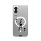 Samsung S25 Edge Ace Queen Clear Magsafe Şeffaf Telefon Kılıfı - SUMTHINCS