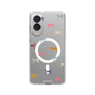 Samsung S25 Edge Little Bows Clear Magsafe Telefon Kılıfı - SUMTHINCS