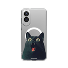 Samsung S25 Edge Meoww Clear Magsafe Telefon Kılıfı - SUMTHINCS