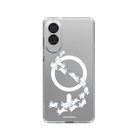 Samsung S25 Edge Starry Bunnies Clear Magsafe Şeffaf Telefon Kılıfı - SUMTHINCS