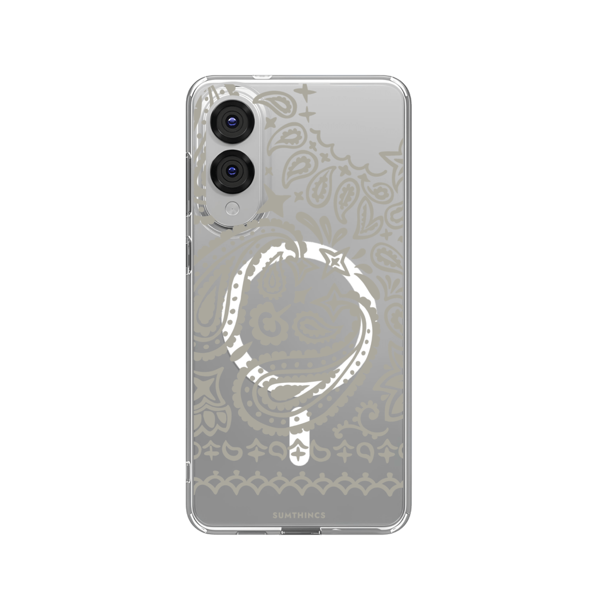 Samsung S25 Edge Urban Bandana Clear Magsafe Şeffaf Telefon Kılıfı - SUMTHINCS