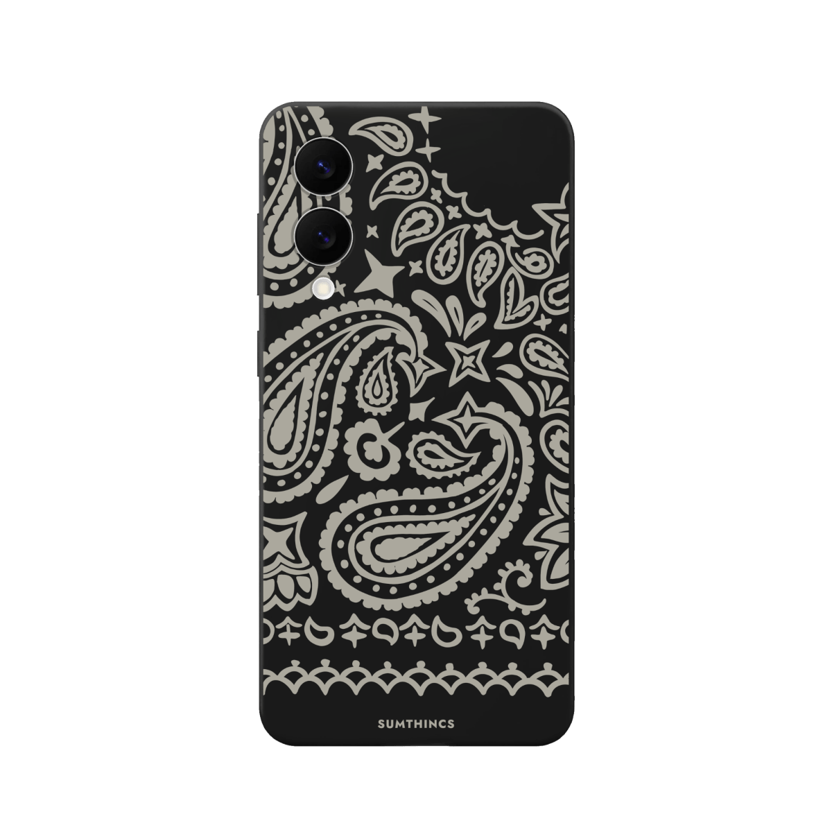 Samsung S25 Edge Urban Bandana Premium Telefon Kılıfı Siyah - SUMTHINCS