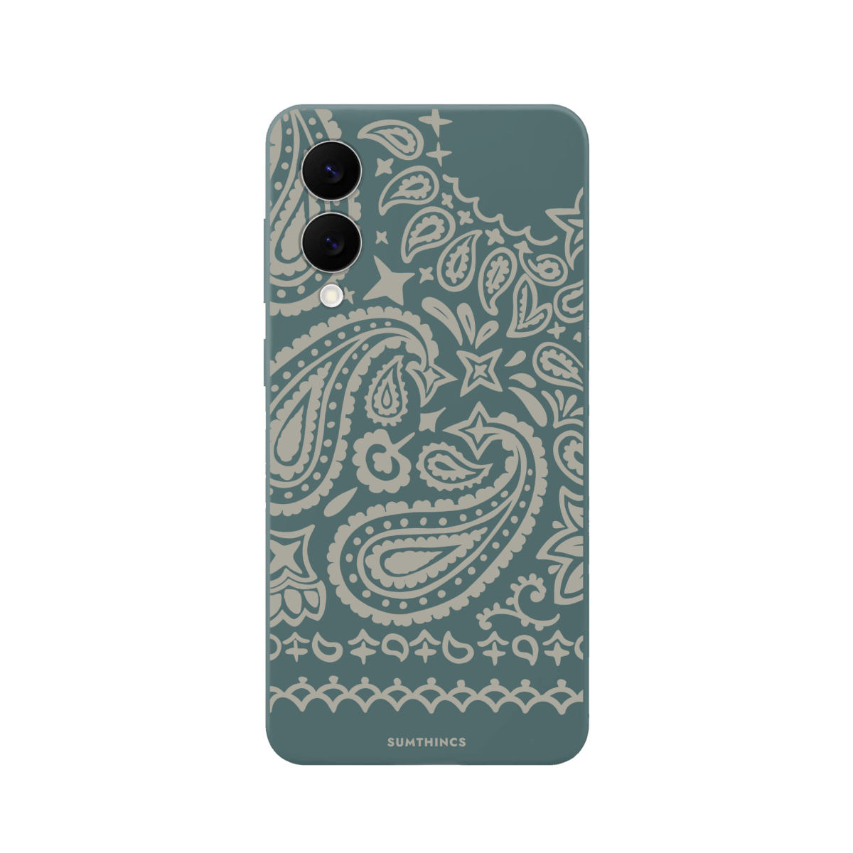 Samsung S25 Edge Urban Bandana Premium Telefon Kılıfı Kaktüs Yeşili - SUMTHINCS