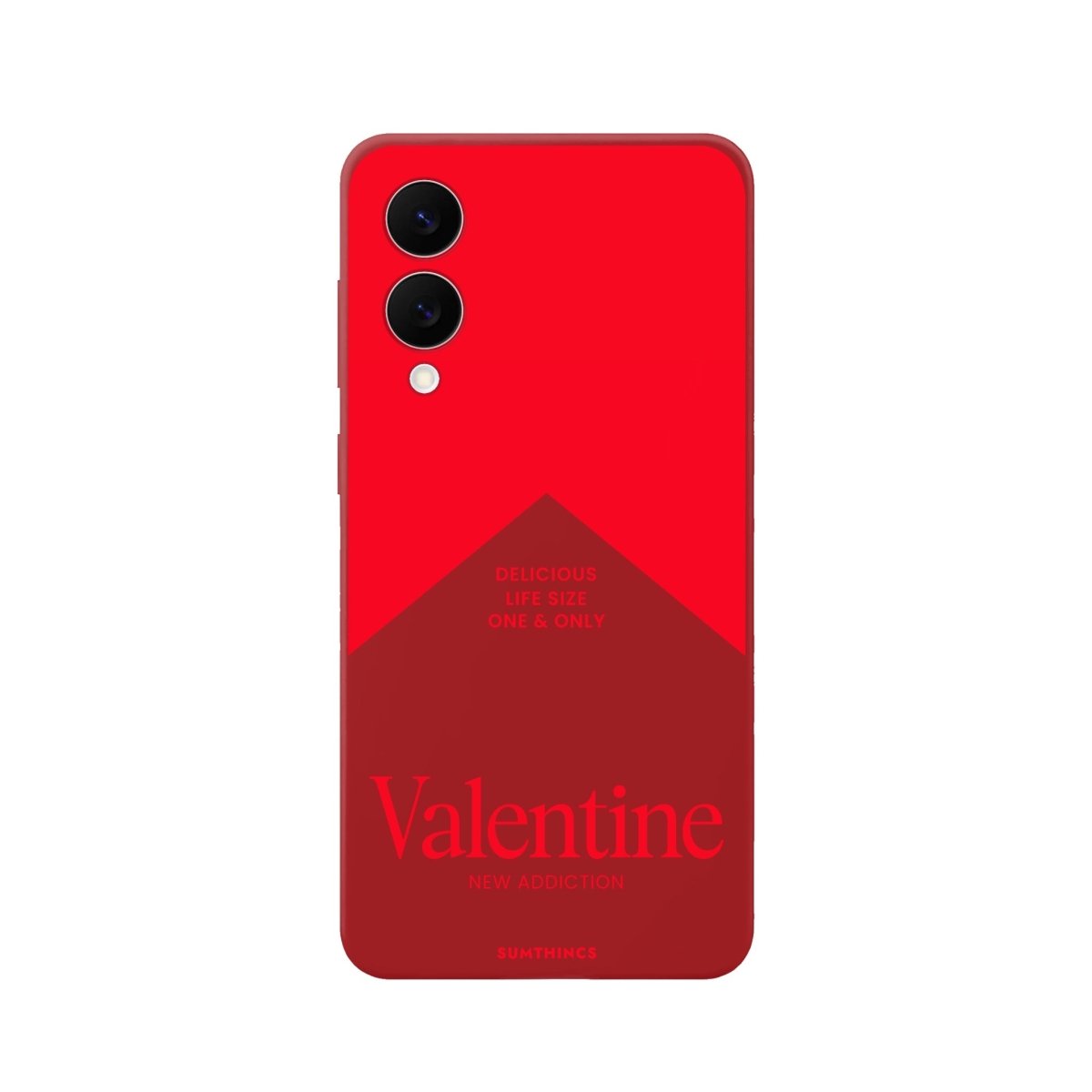 Samsung S25 Edge Valentine Premium Telefon Kılıfı Kırmızı - SUMTHINCS