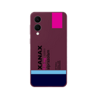Samsung S25 Edge Xanax Premium Telefon Kılıfı Bordo - Sumthincs