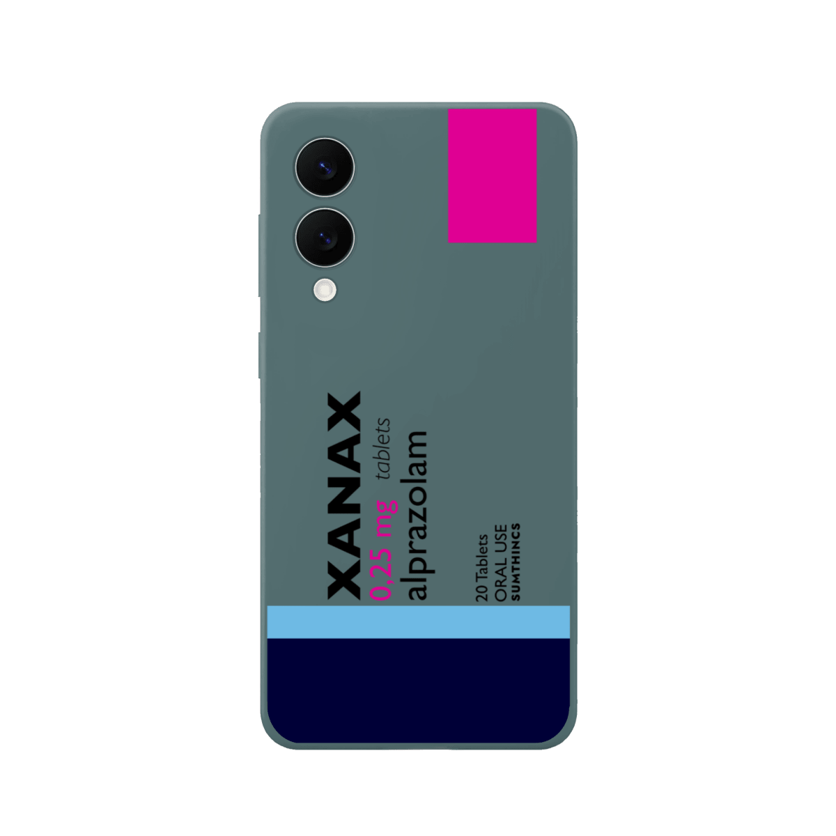 Samsung S25 Edge Xanax Premium Telefon Kılıfı Kaktüs Yeşili - Sumthincs