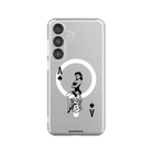 Samsung S25 FE Ace Queen Clear Magsafe Şeffaf Telefon Kılıfı - SUMTHINCS