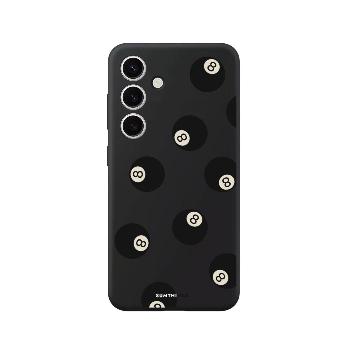 Samsung S25 Plus 8Ball Premium Telefon Kılıfı Siyah - SUMTHINCS