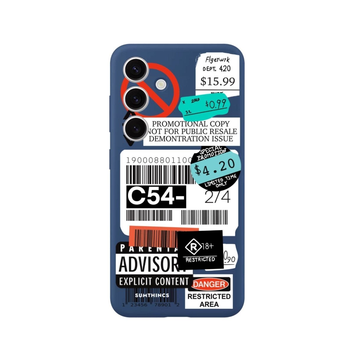 Samsung S25 Plus Barcode C54 Premium Telefon Kılıfı - SUMTHINCS