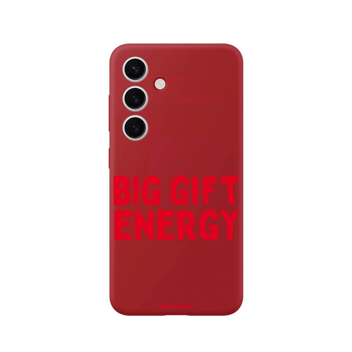 Samsung S25 Plus Big Gift Energy Premium Telefon Kılıfı Kırmızı - SUMTHINCS