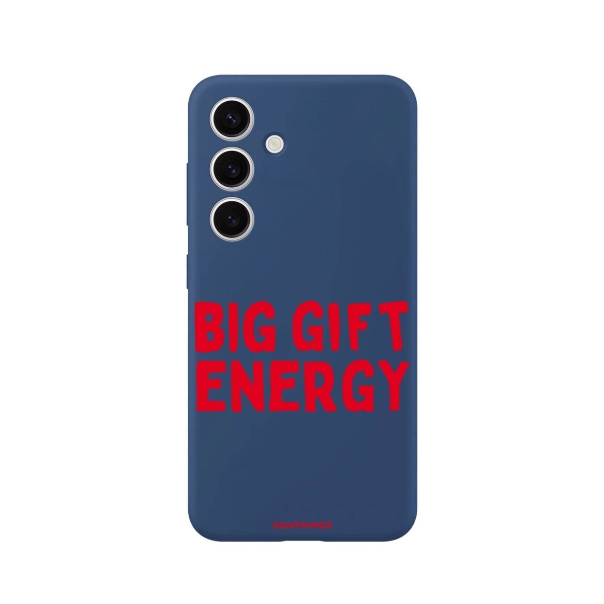 Samsung S25 Plus Big Gift Energy Premium Telefon Kılıfı Pasifik Mavi - SUMTHINCS
