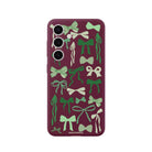 Samsung S25 Plus Green Garland Premium Telefon Kılıfı - SUMTHINCS