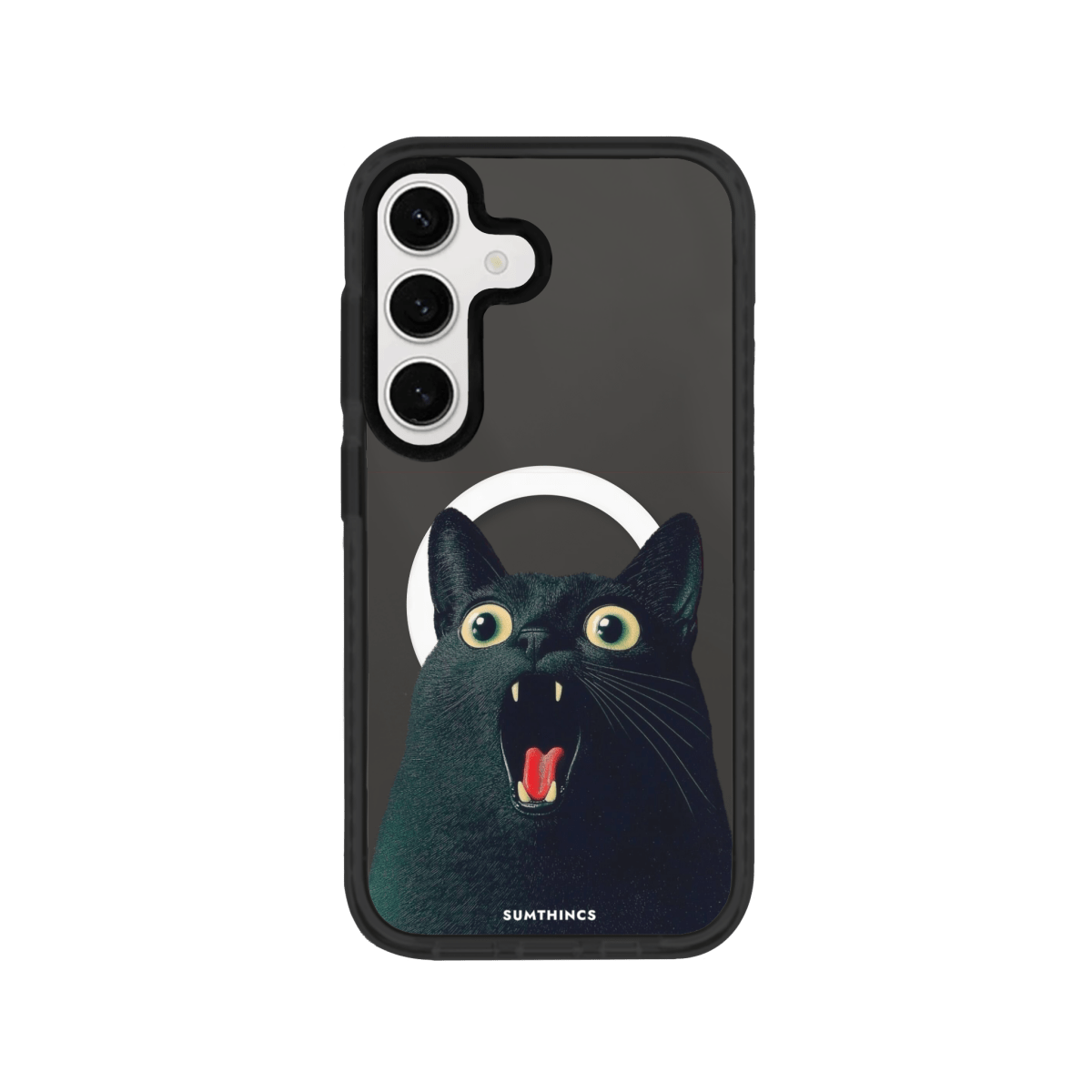 Samsung S25 Plus Meoww Magsafe Procase Telefon Kılıfı Antrasit - SUMTHINCS