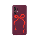 Samsung S25 Plus Red Bow Premium Telefon Kılıfı - SUMTHINCS