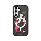 Samsung S25 Plus Sweet Chaos Magsafe Procase Şeffaf Telefon Kılıfı Antrasit - SUMTHINCS