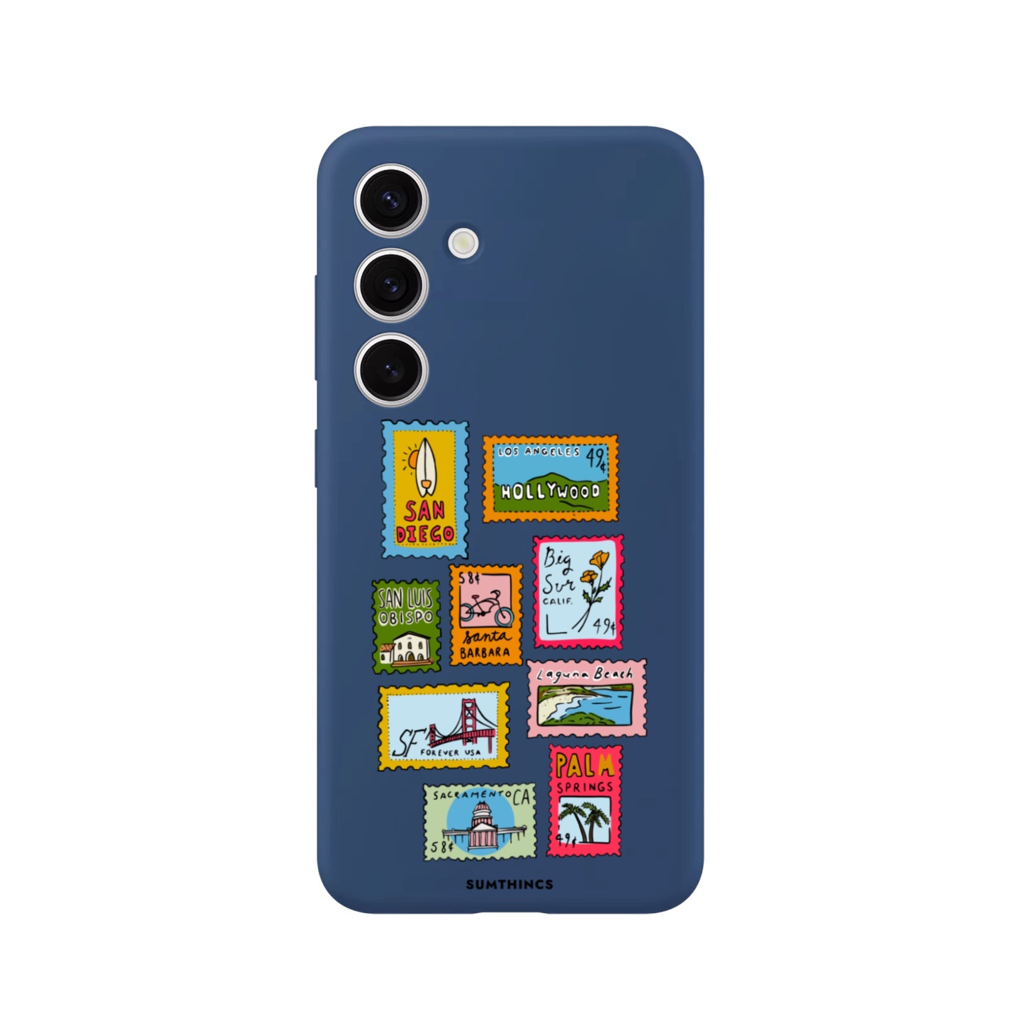 Samsung S25 Plus The Grand Tour Premium Telefon Kılıfı Pasifik Mavi - SUMTHINCS