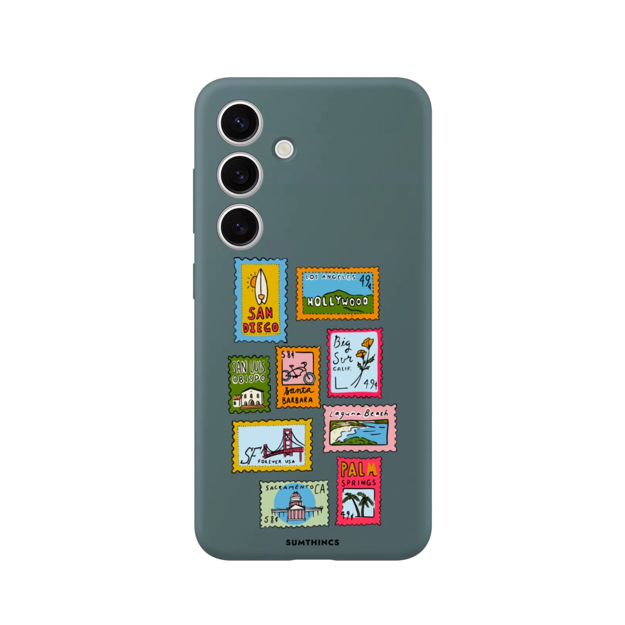 Samsung S25 Plus The Grand Tour Premium Telefon Kılıfı Kaktüs Yeşili - SUMTHINCS