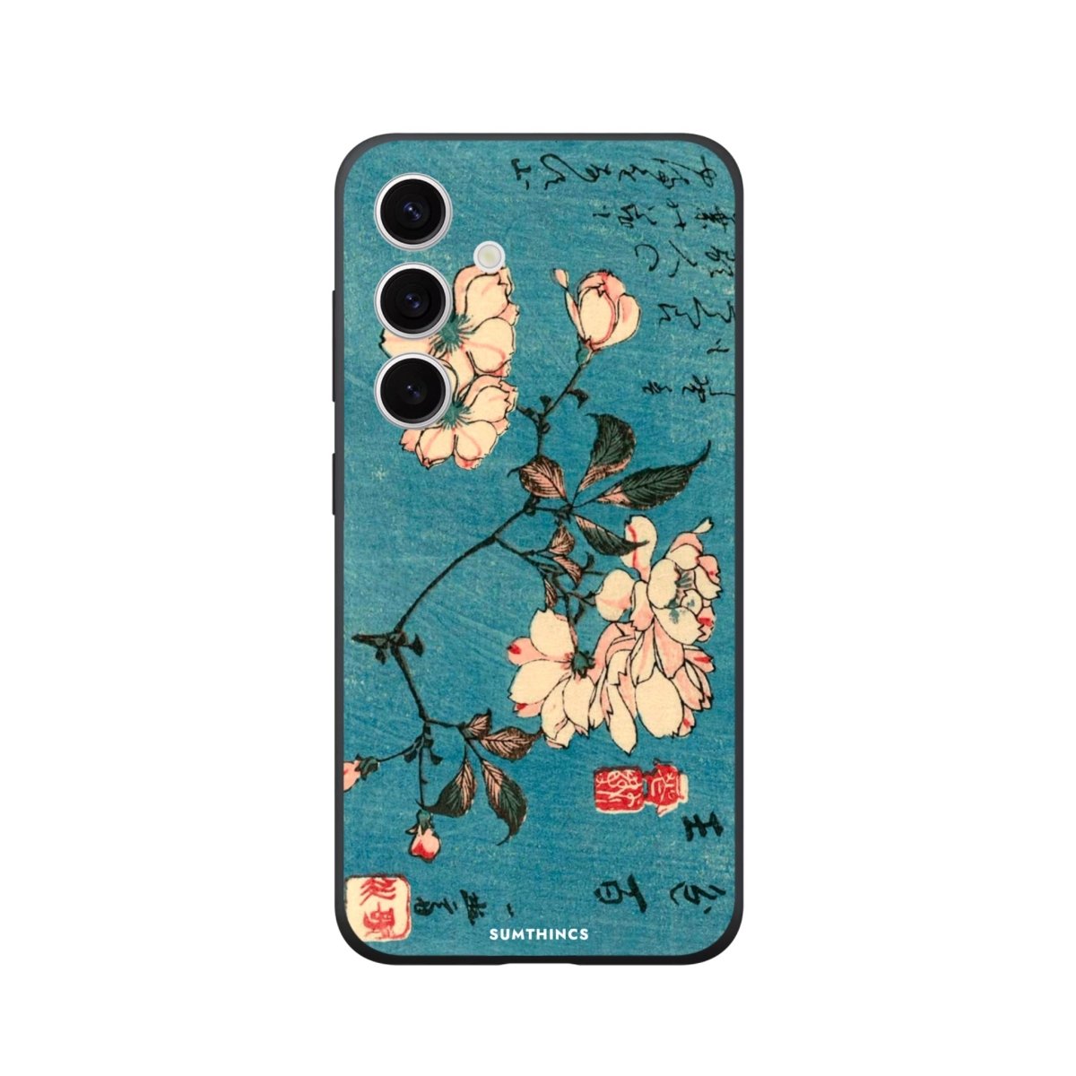 Samsung S25 Plus Vintage Sakura Premium Telefon Kılıfı - SUMTHINCS