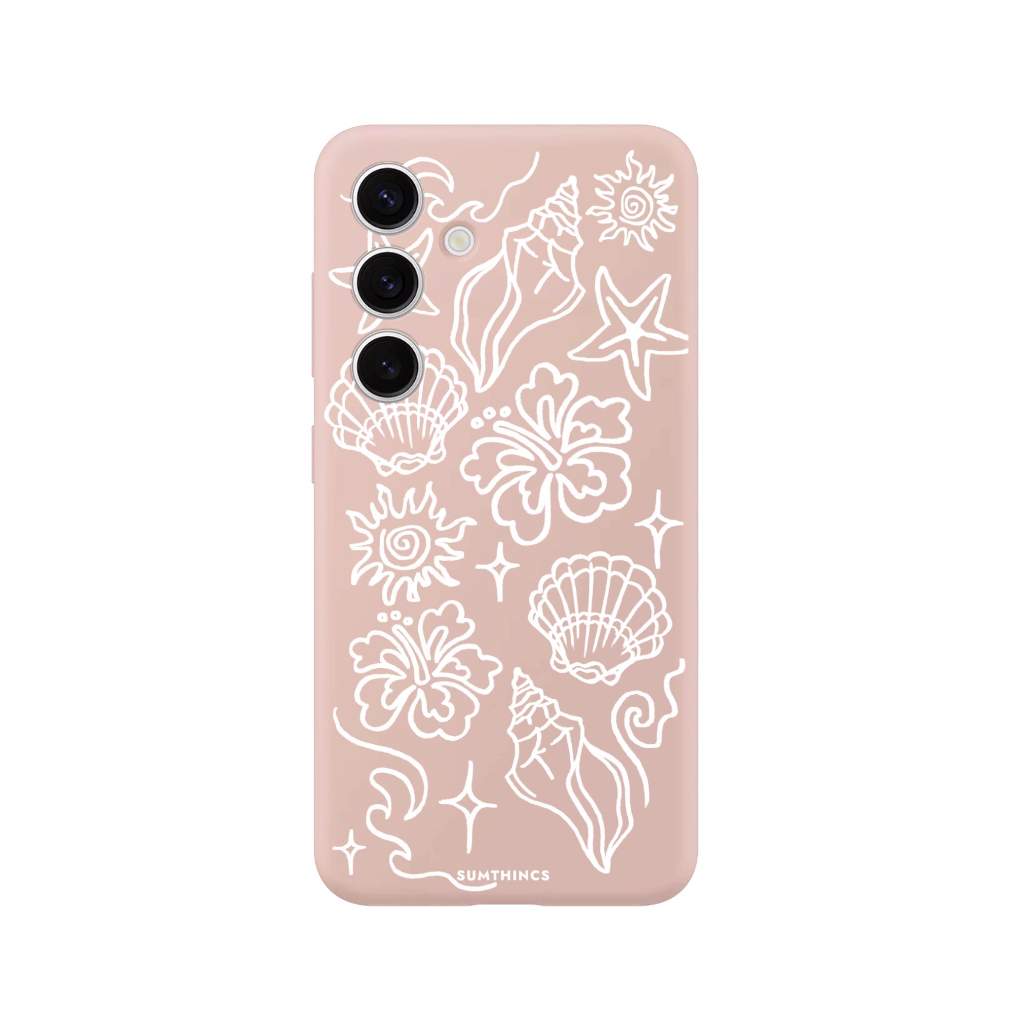 Samsung S25 Summer Sketch Premium Telefon Kılıfı - SUMTHINCS