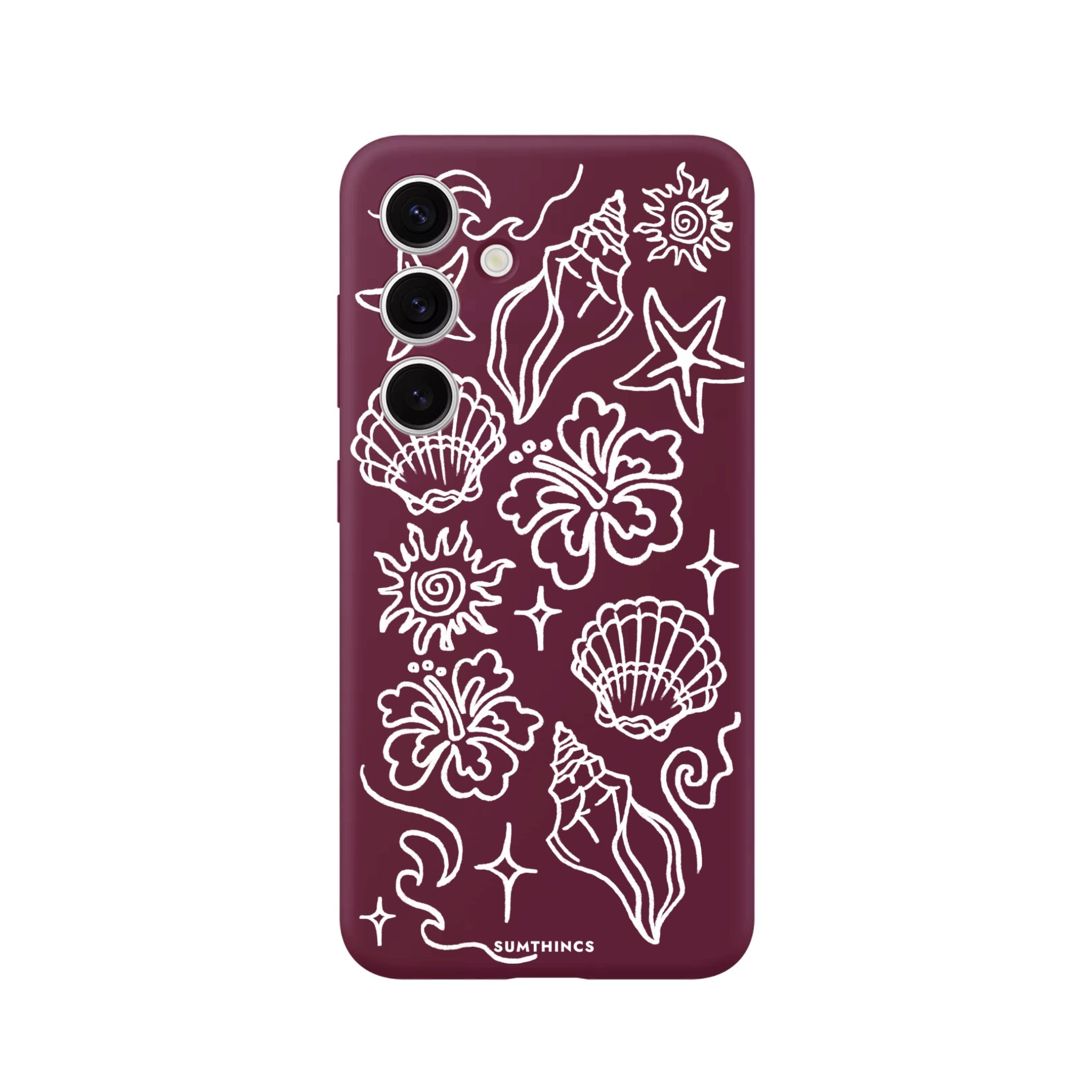 Samsung S25 Summer Sketch Premium Telefon Kılıfı - SUMTHINCS