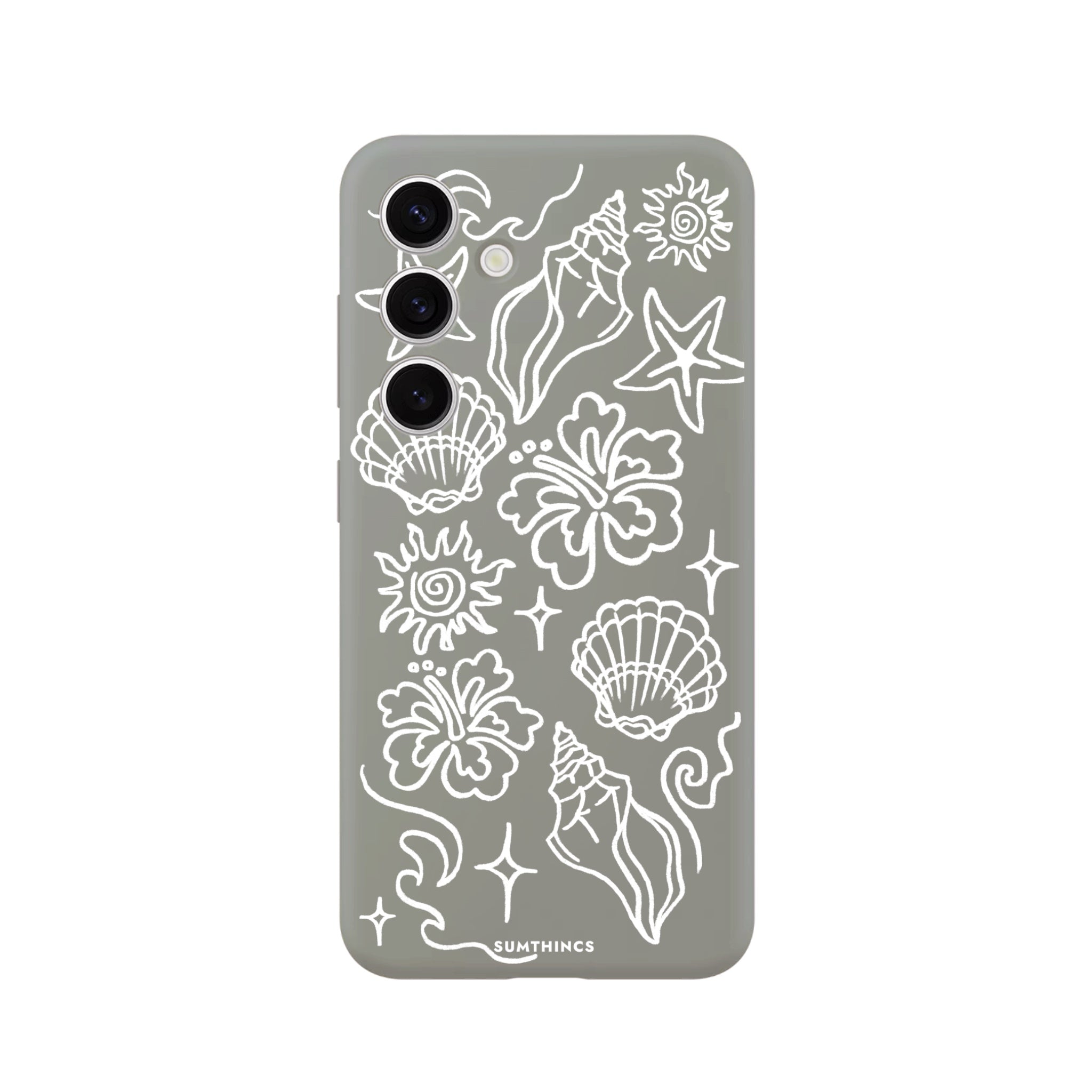 Samsung S25 Summer Sketch Premium Telefon Kılıfı - SUMTHINCS